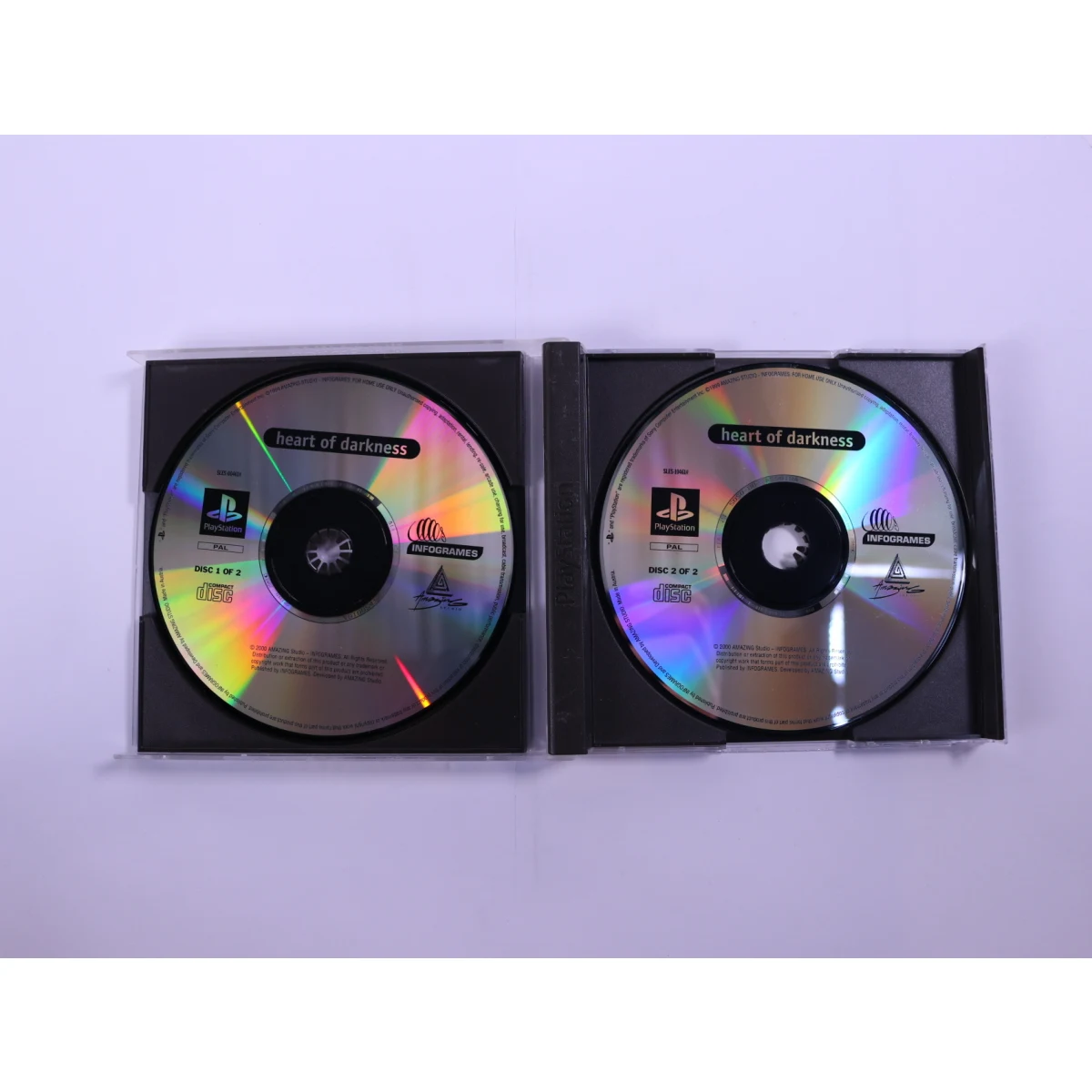 PlayStation 1 - Heart of Darkness [No Manual]