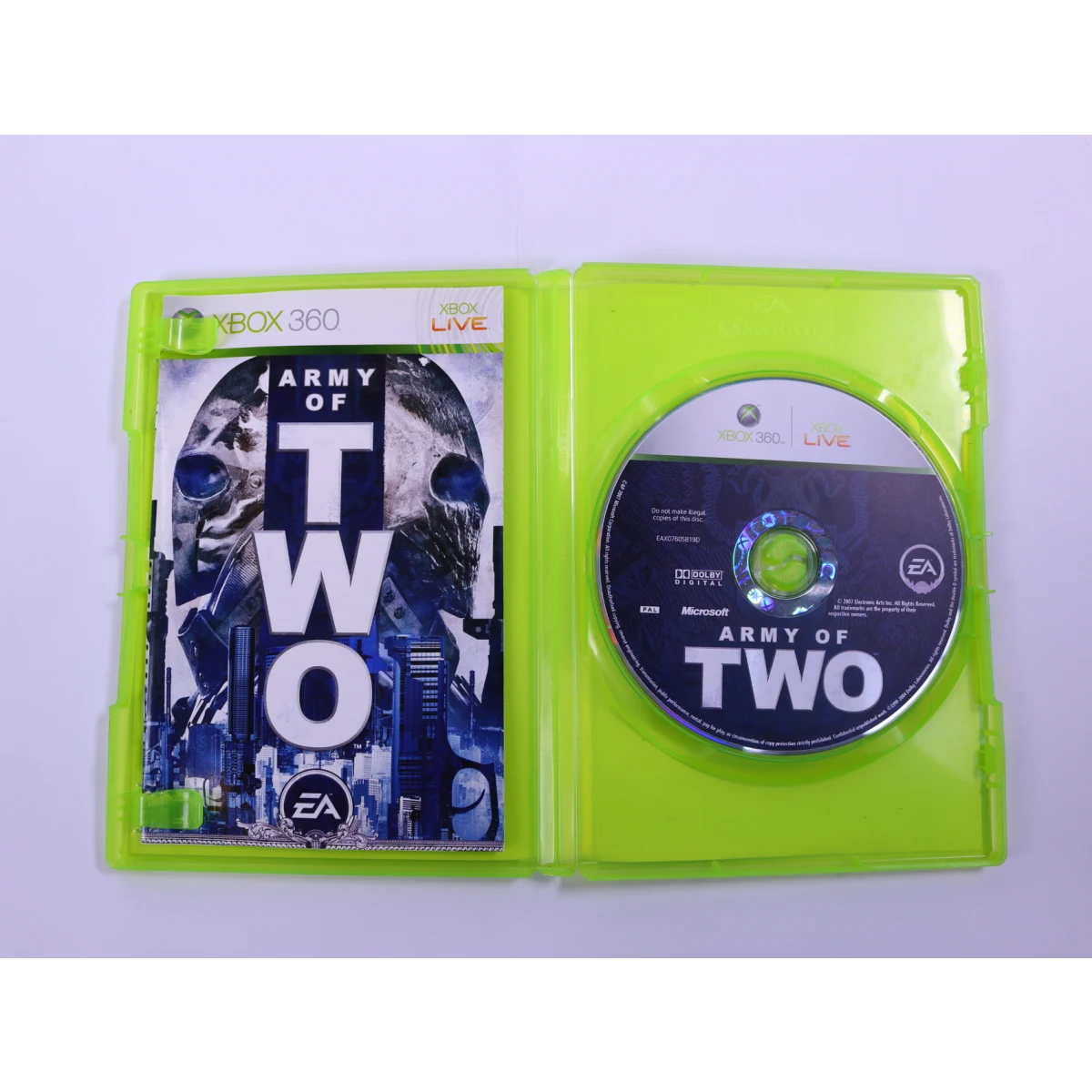Xbox 360 - Army of Two - Electronic Arts - productfoto 3