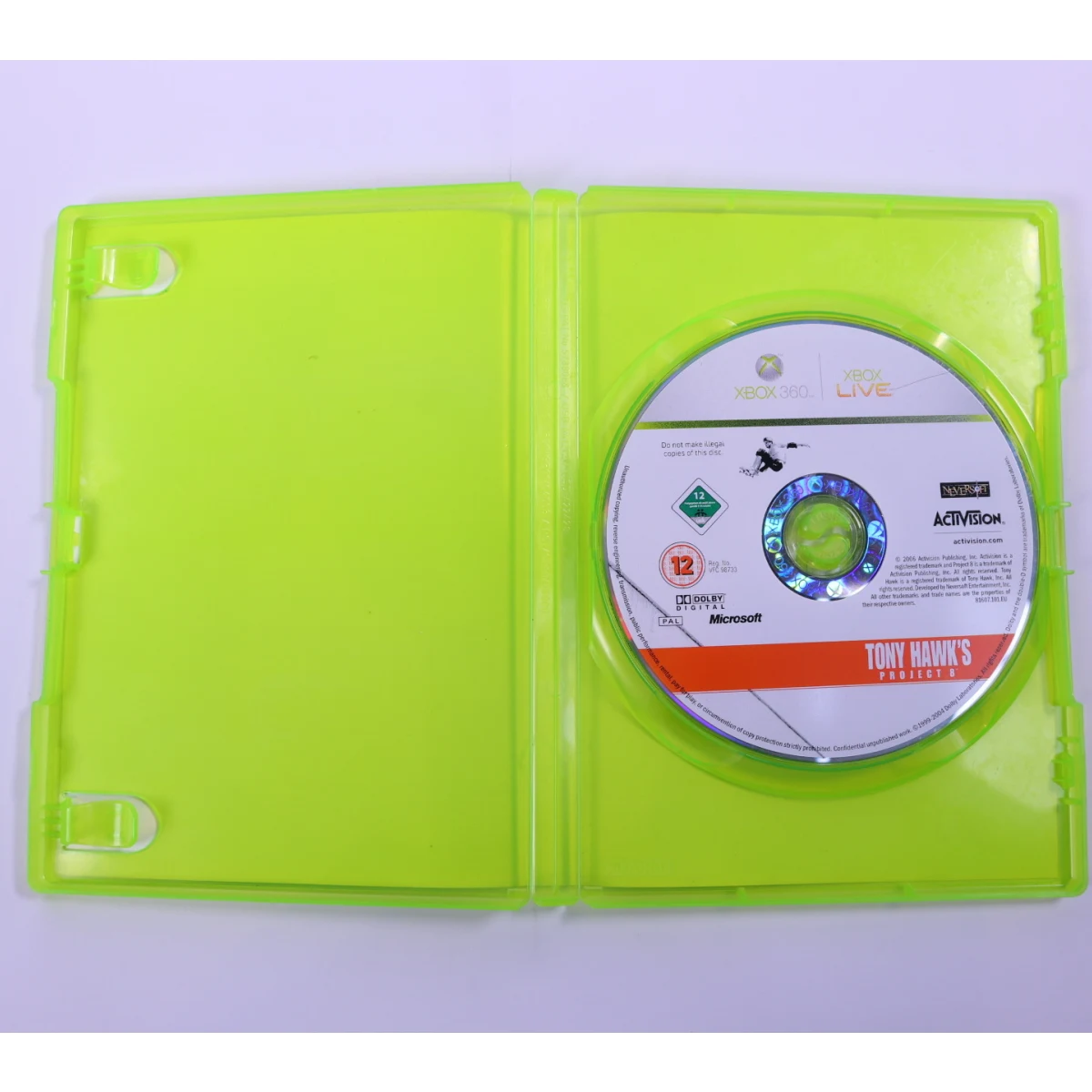 Xbox 360 - Tony Hawk's Project 8 - productfoto 3