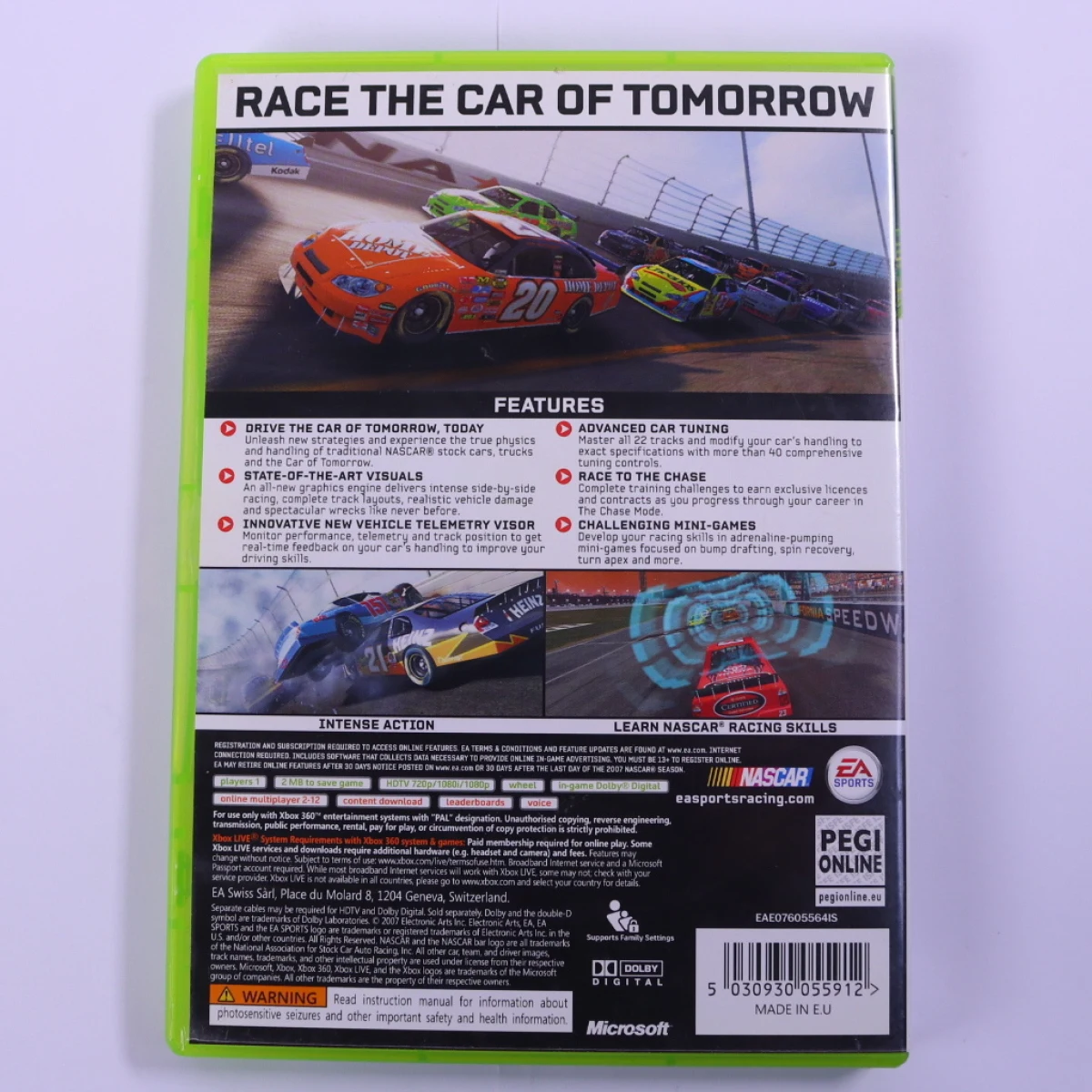 Xbox 360 - Nascar 08 - productfoto 2