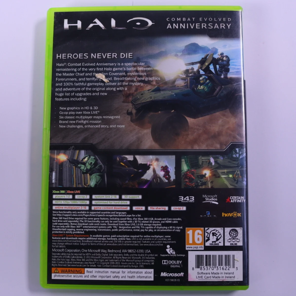 Xbox 360 - Halo: Combat Evolved Anniversary - productfoto 2