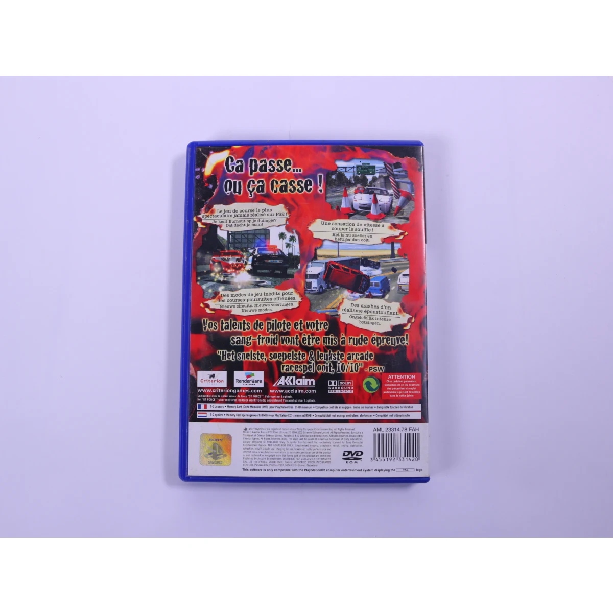 PlayStation 2 - Burnout 2: Point of Impact - productfoto 3