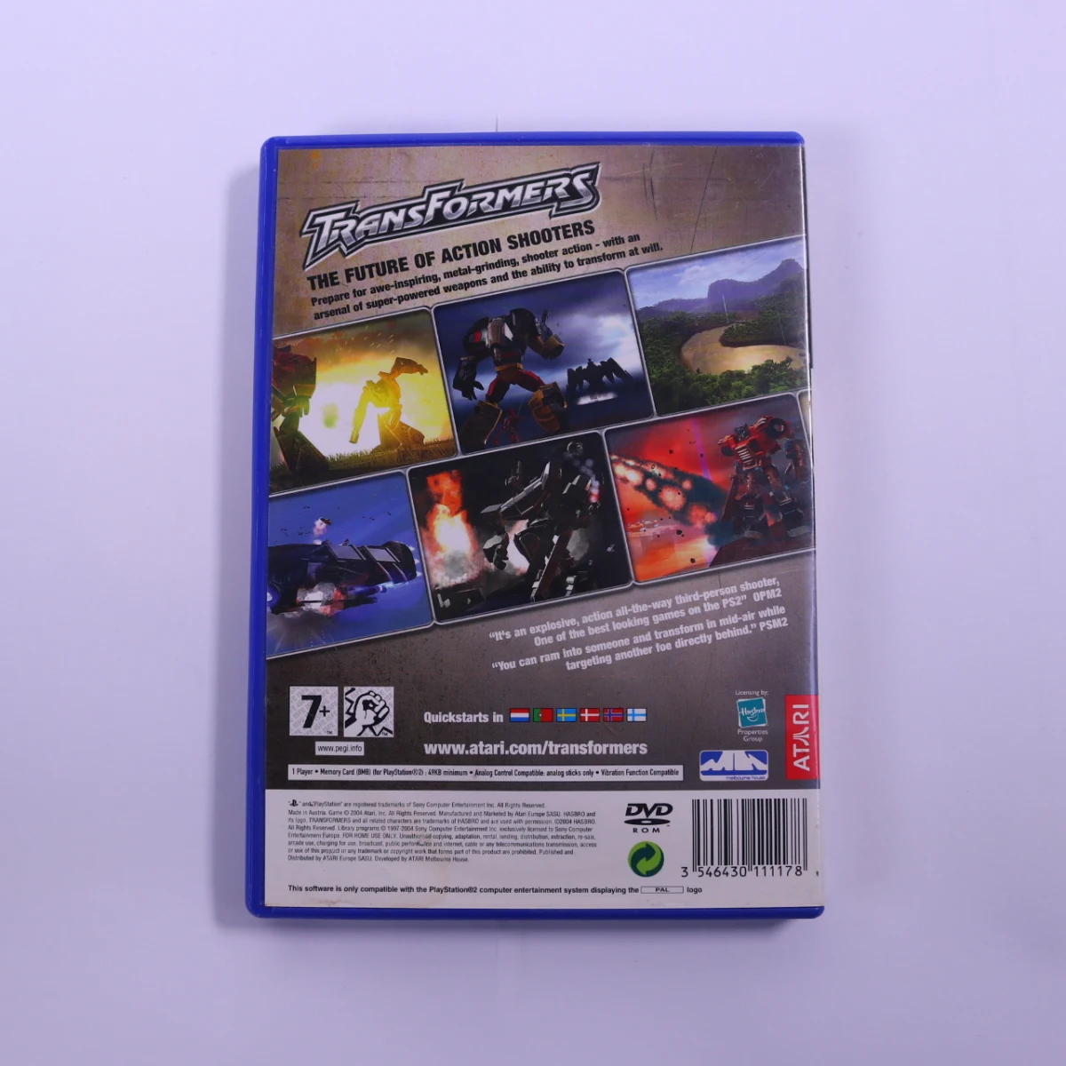 PlayStation 2 - Transformers [No Manual] - productfoto 2