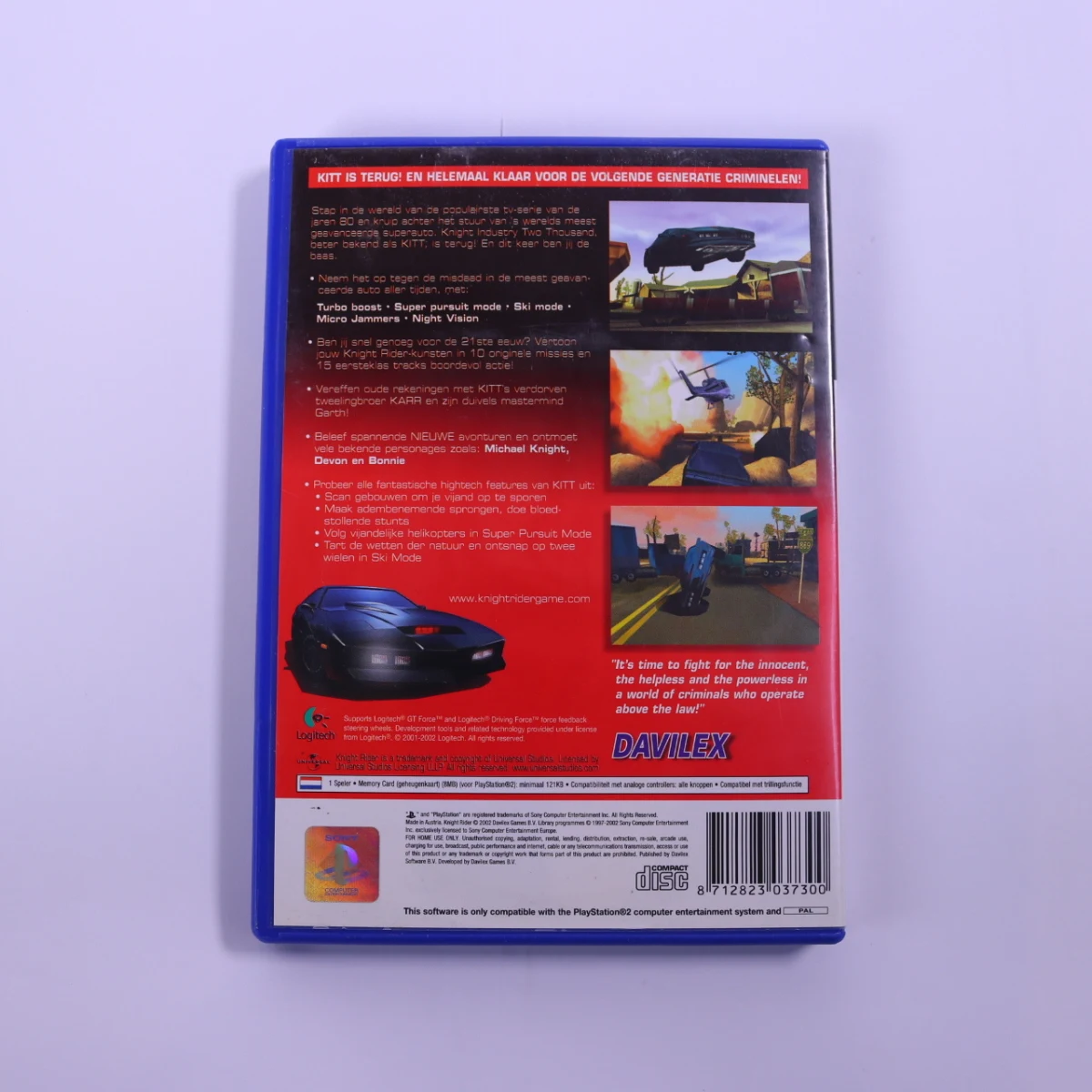 PlayStation 2 - Knight Rider - productfoto 2