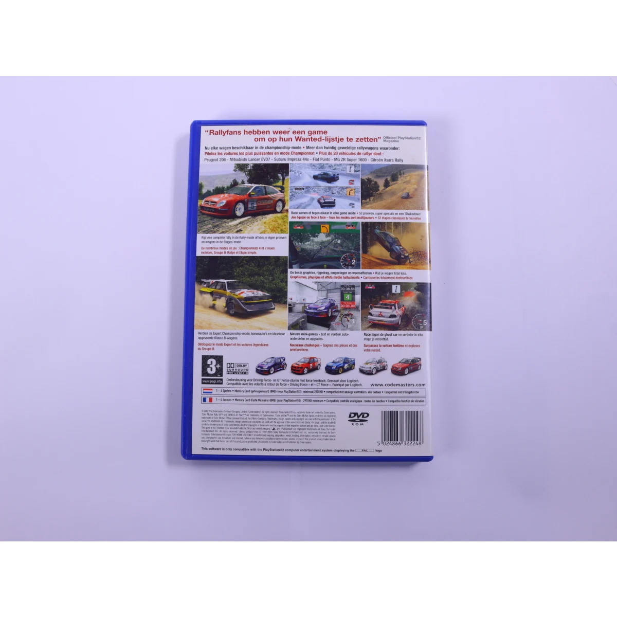 PlayStation 2 - Colin McRae Rally 04 - productfoto 2