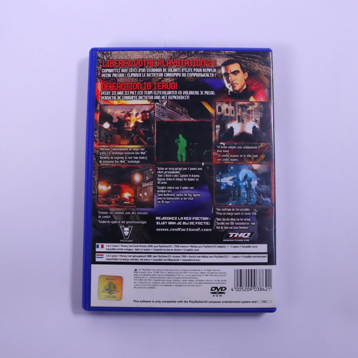 PlayStation 2 - Red Faction II - productfoto 2