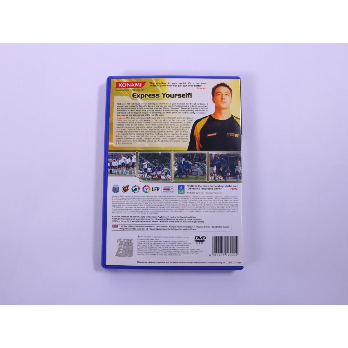 PlayStation 2 - Pro Evolution Soccer 6 - productfoto 2