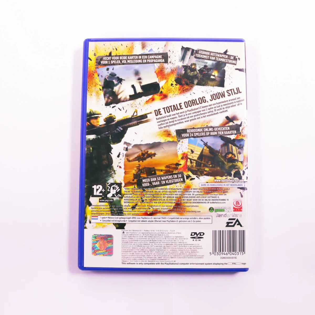 PlayStation 2 - Battlefield 2: Modern Combat - Electronic Arts - productfoto 2