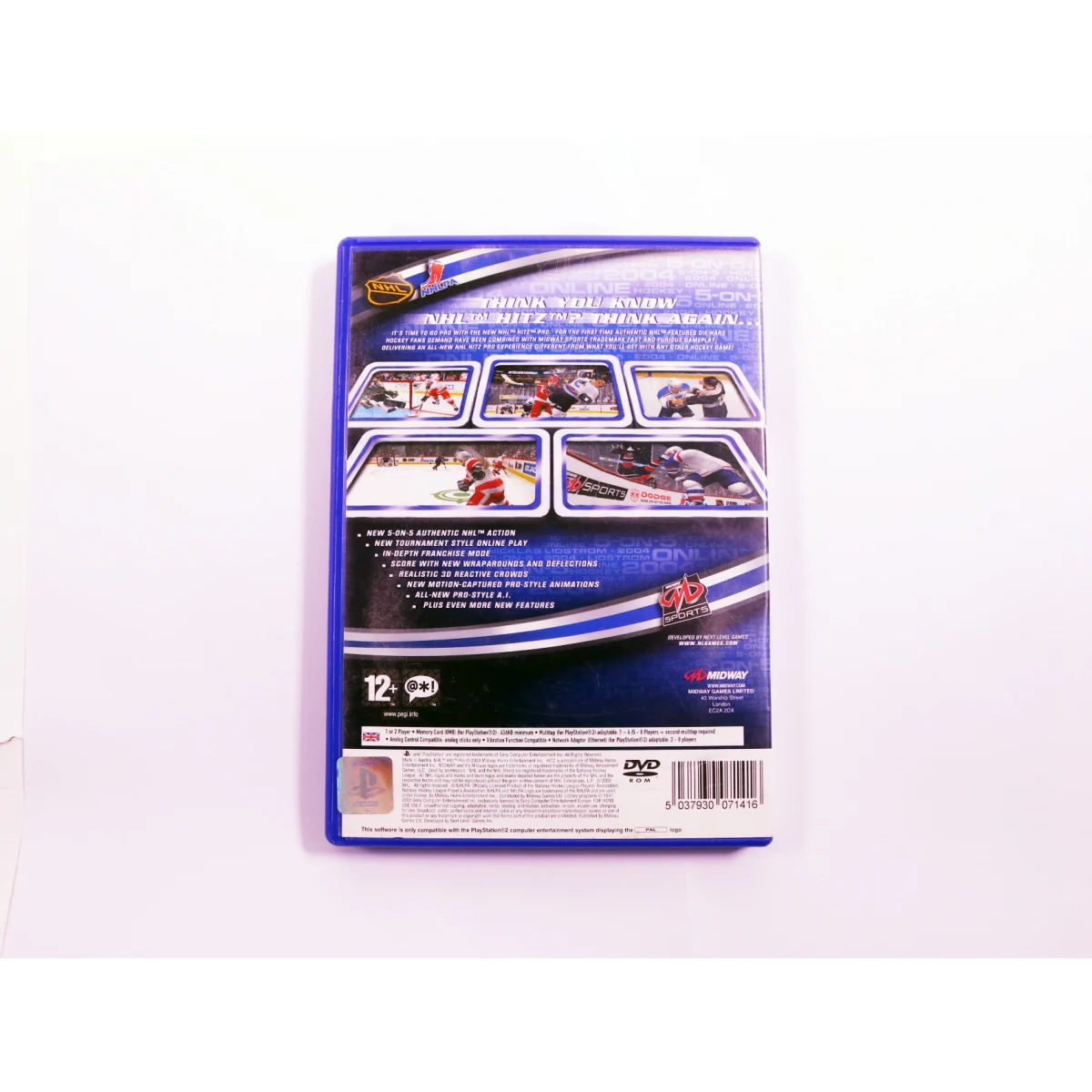 PlayStation 2 - NHL Hitz Pro - productfoto 3