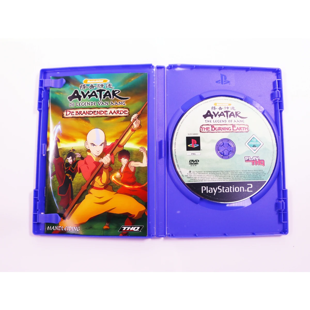 PlayStation 2 - Avatar: The Last Airbender - The Burning Earth - THQ - productfoto 2