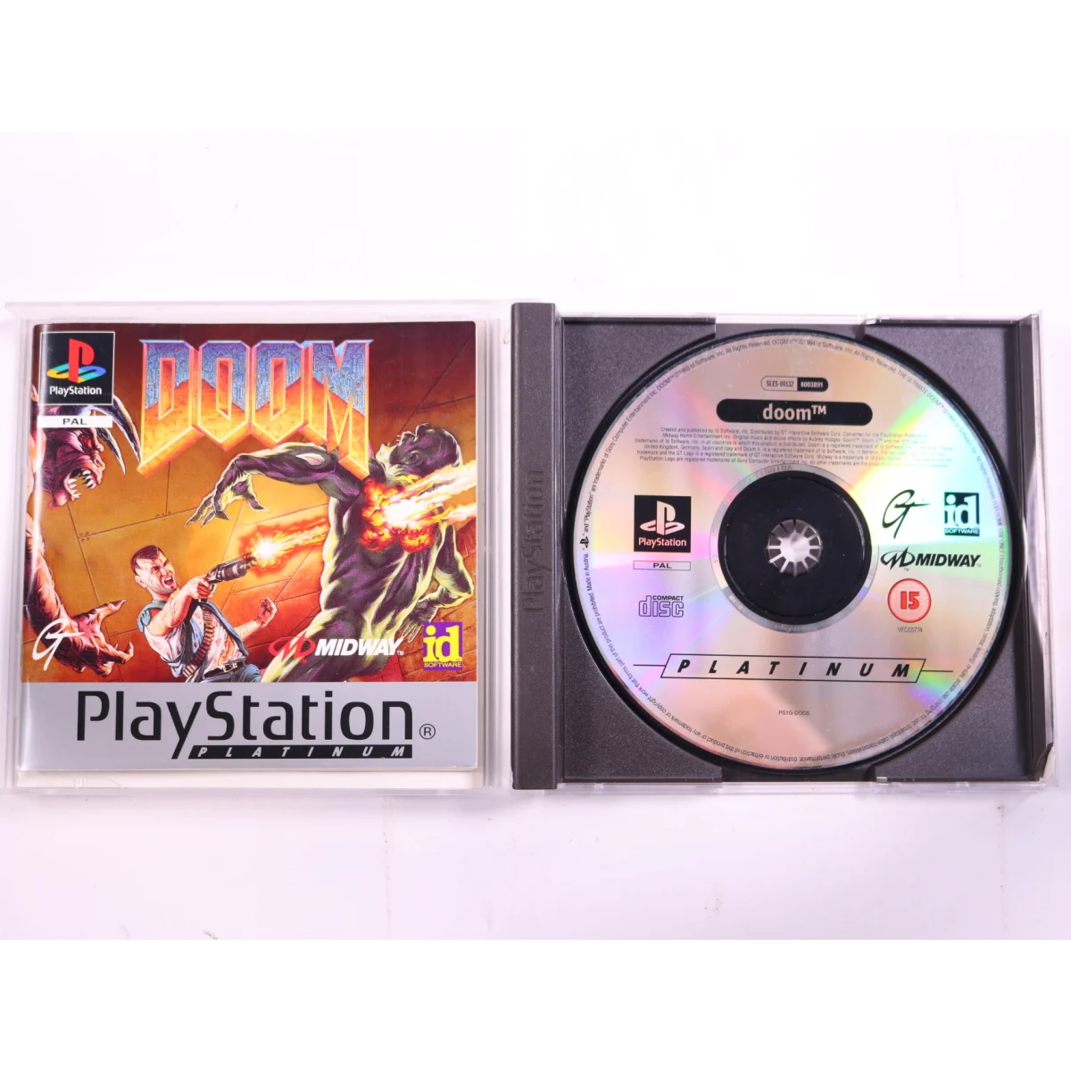 PlayStation 1 - Doom [Platinum] - productfoto 2