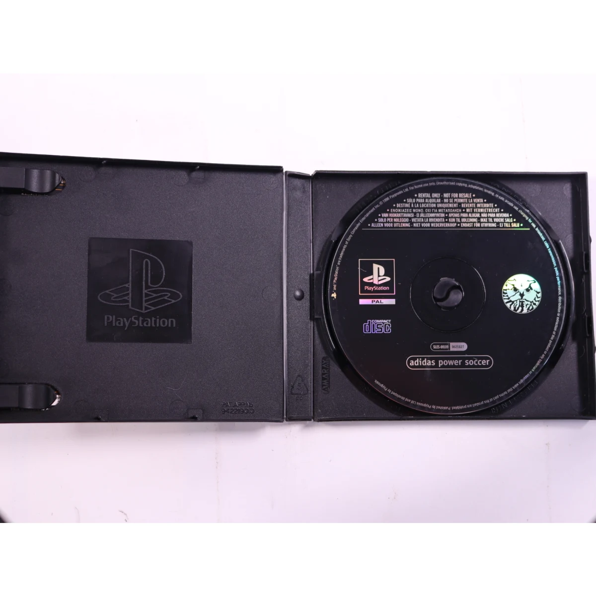 PlayStation 1 - Adidas Power Soccer - productfoto 2