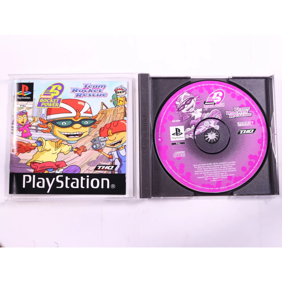 PlayStation 1 - Team Rocket Rescue - productfoto 2