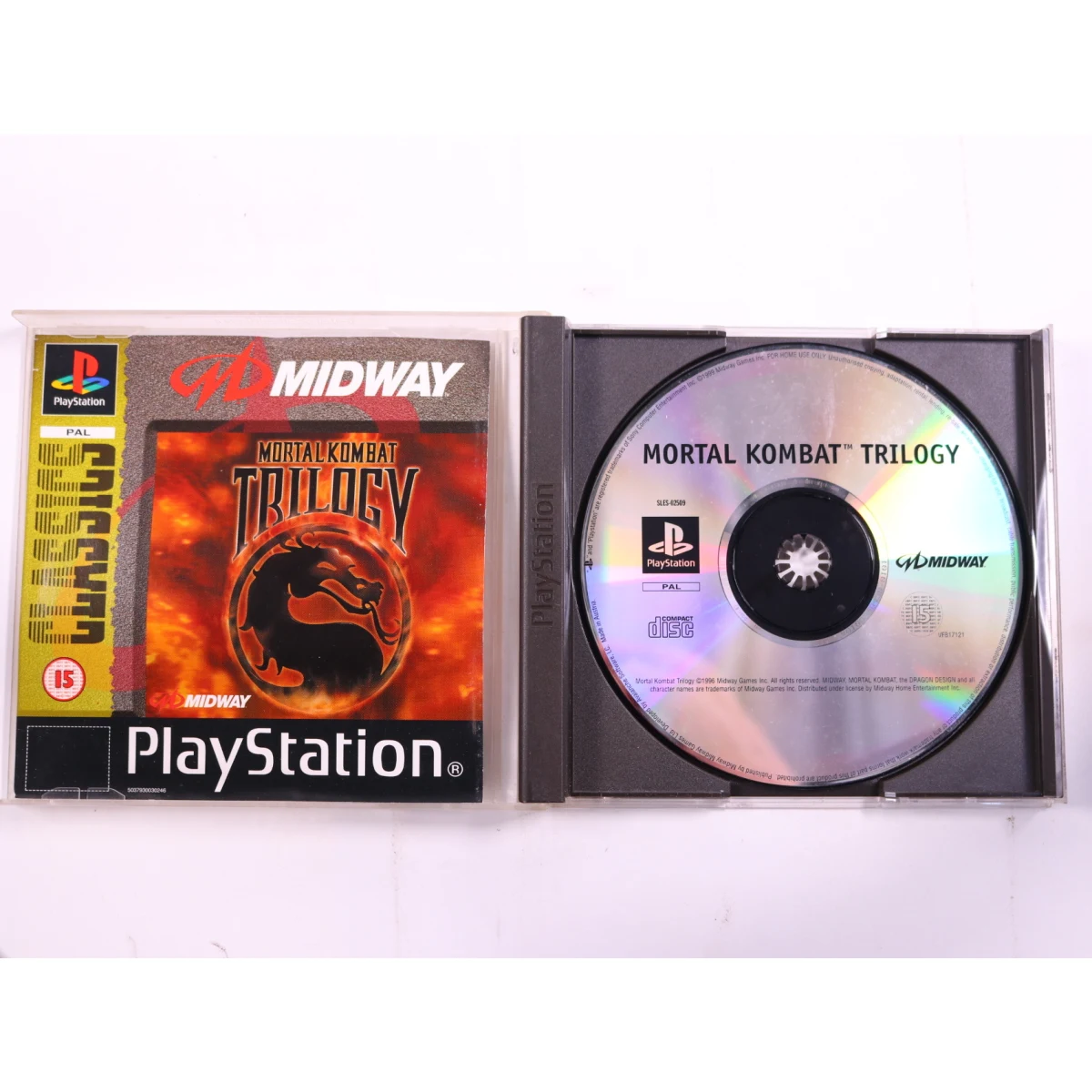 PlayStation 1 - Mortal Kombat Trilogy - productfoto 2