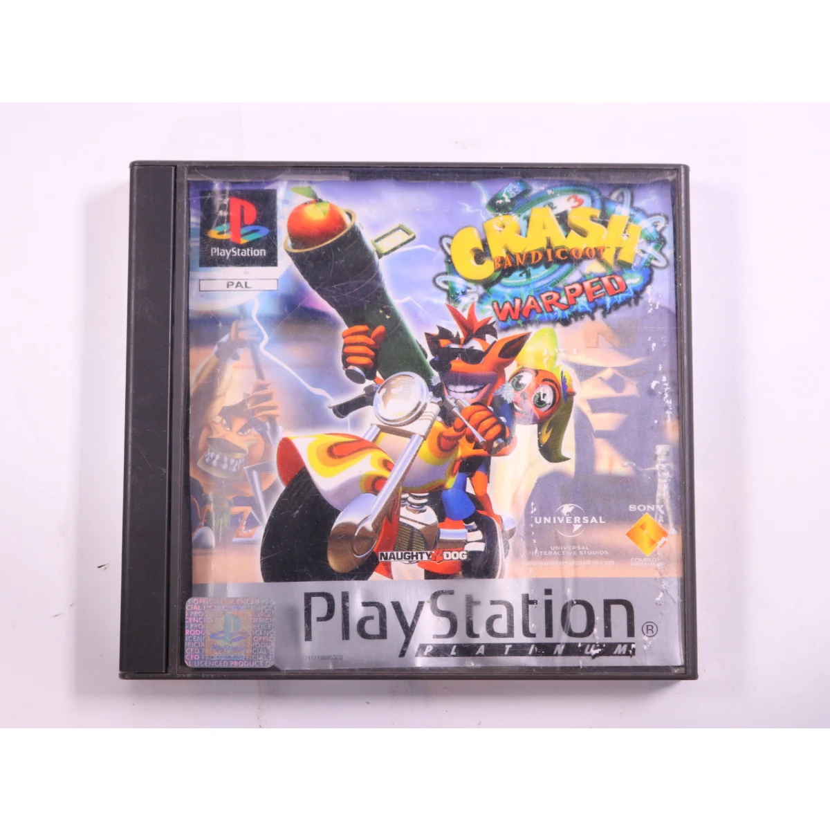 PlayStation 1 - Crash Bandicoot: Warped [Platinum]