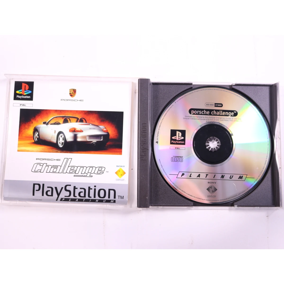 PlayStation 1 - Porsche Challenge [Platinum] - productfoto 2