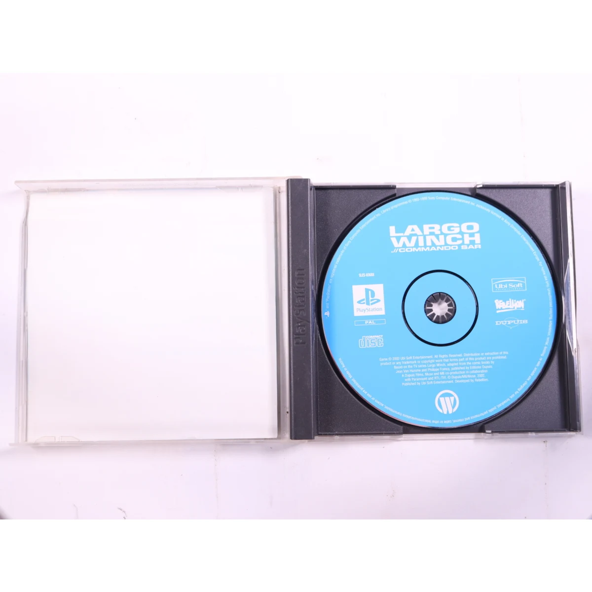 PlayStation 1 - Largo Winch - productfoto 2