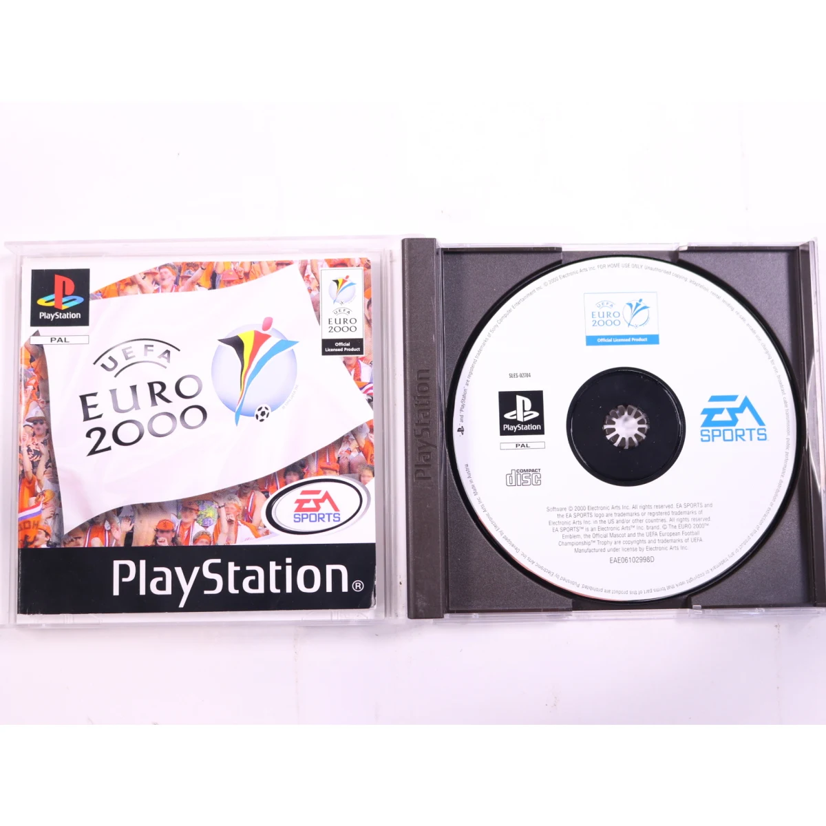 PlayStation 1 - Euro 2000 - productfoto 2