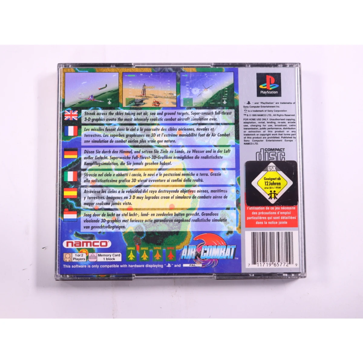 PlayStation 1 - Air Combat [Platinum] - productfoto 3