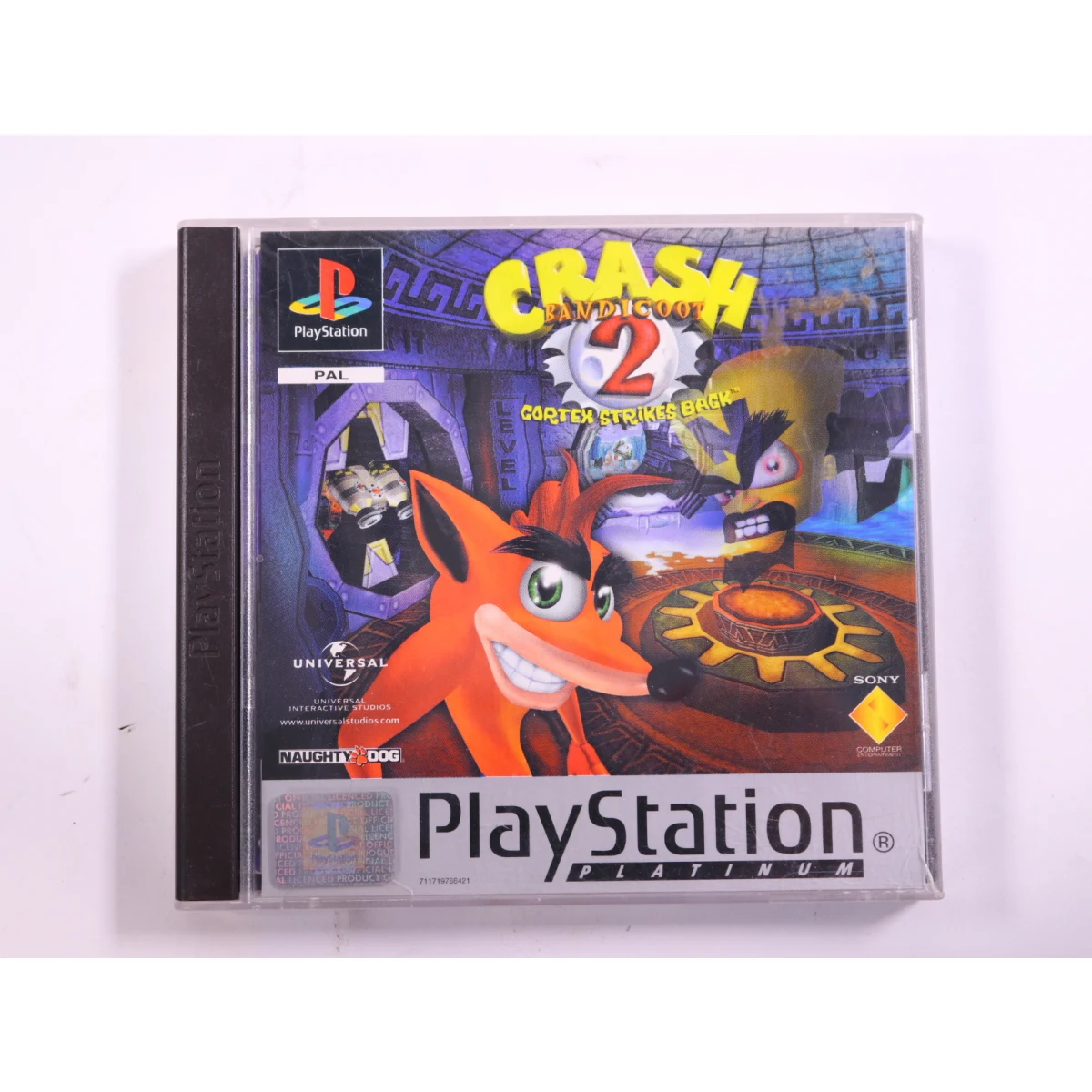 PlayStation 1 - Crash Bandicoot 2: Cortex Strikes Back [Platinum]