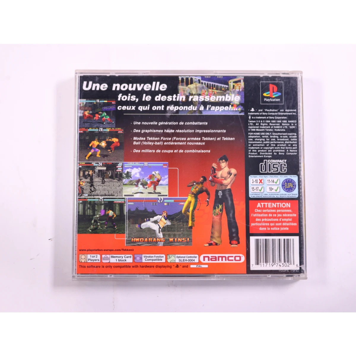 PlayStation 1 - Tekken 3 #1 - productfoto 3