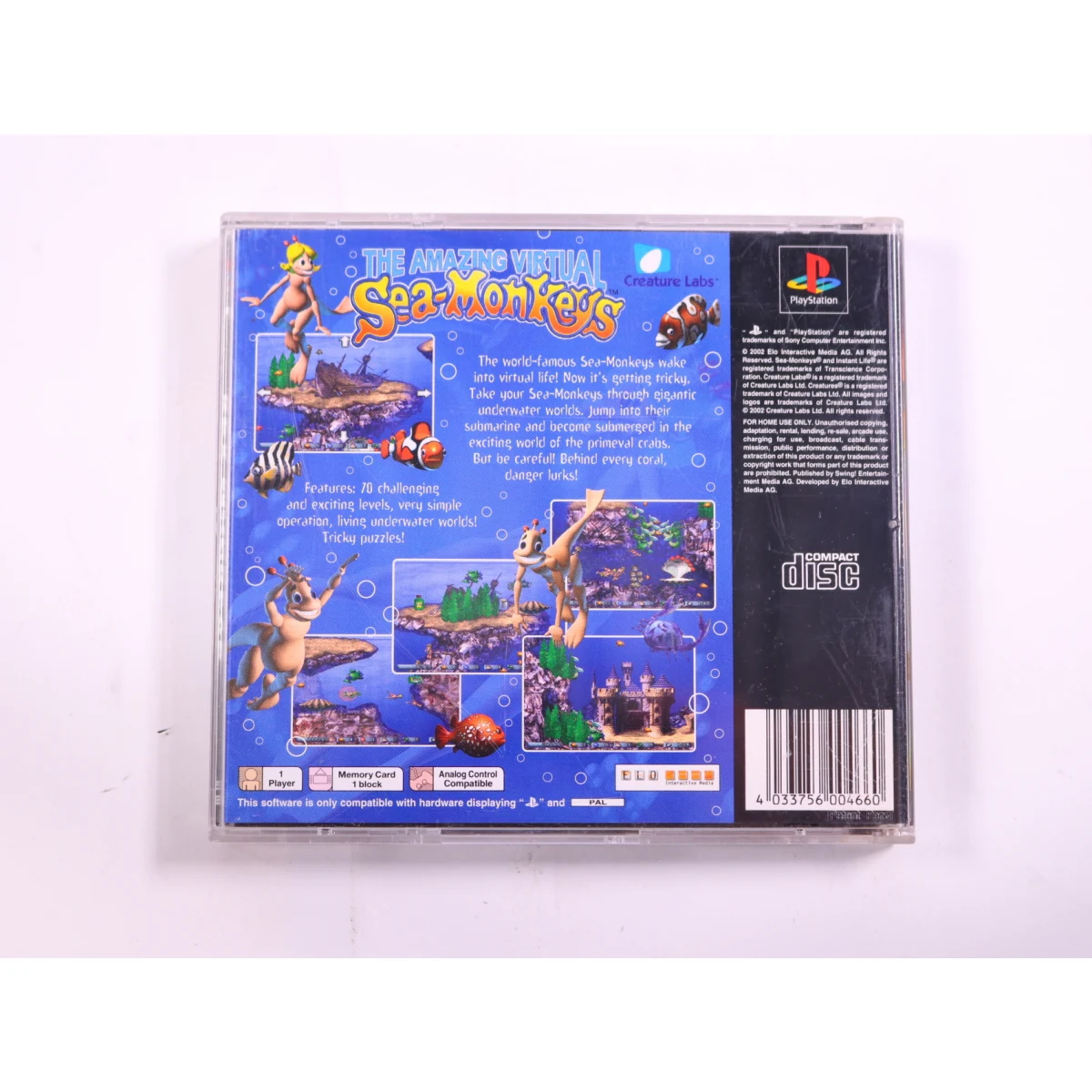 PlayStation 1 - Sea-Monkeys - productfoto 3