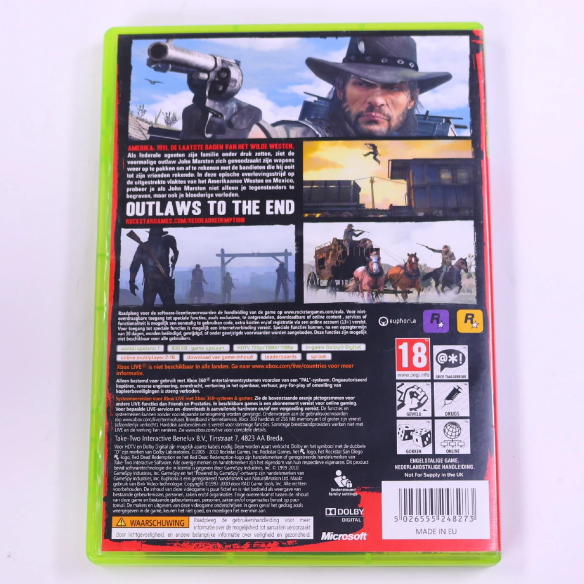 Xbox 360 - Red Dead Redemption - productfoto 2