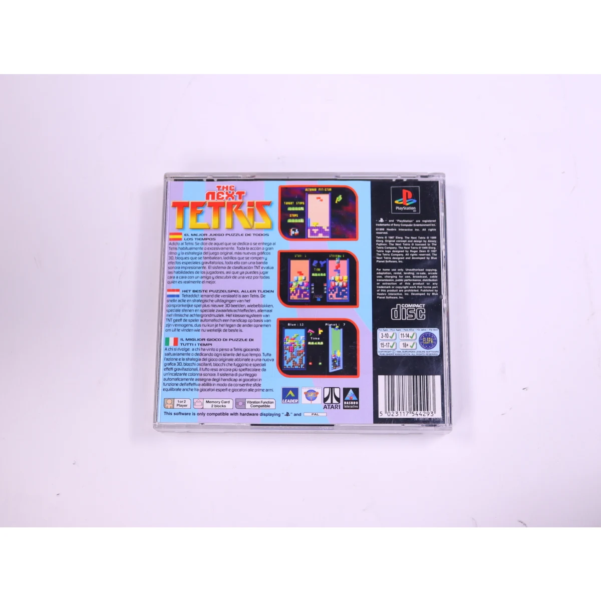 PlayStation 1 - The Next Tetris - productfoto 2