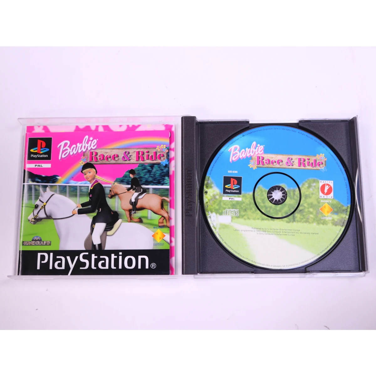 PlayStation 1 - Barbie: Race & Ride - productfoto 3