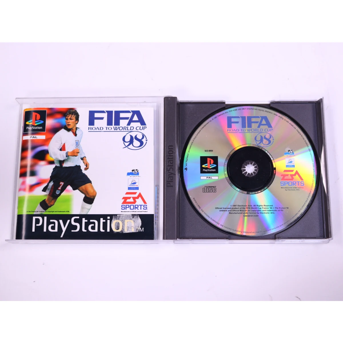 PlayStation 1 - FIFA Soccer - Road To World Cup 98 - productfoto 3