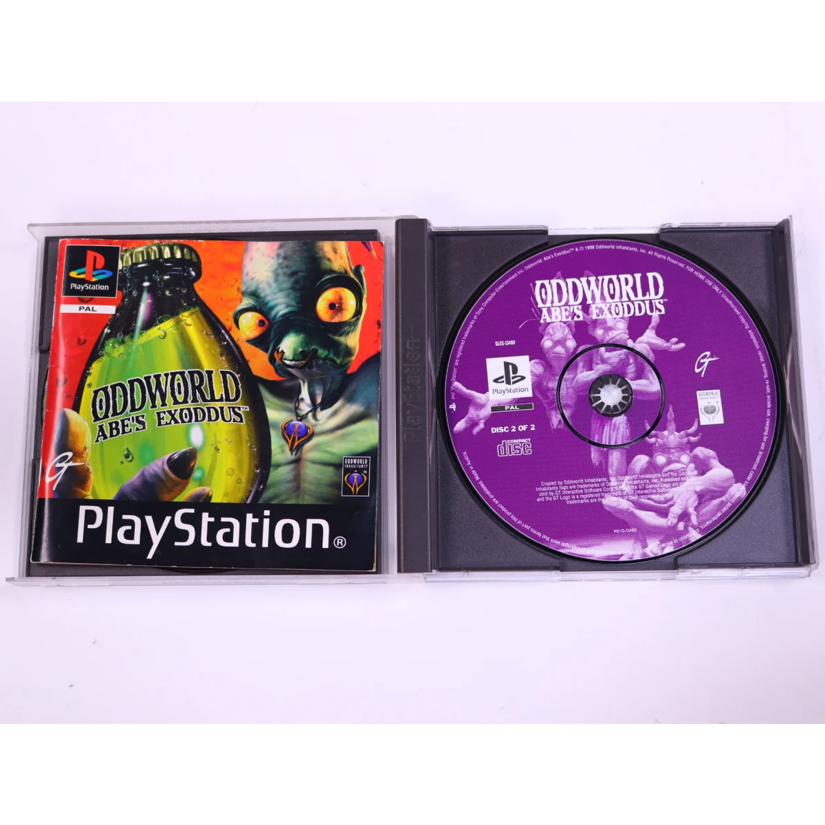 PlayStation 1 - Oddworld: Abe's Exoddus - productfoto 4