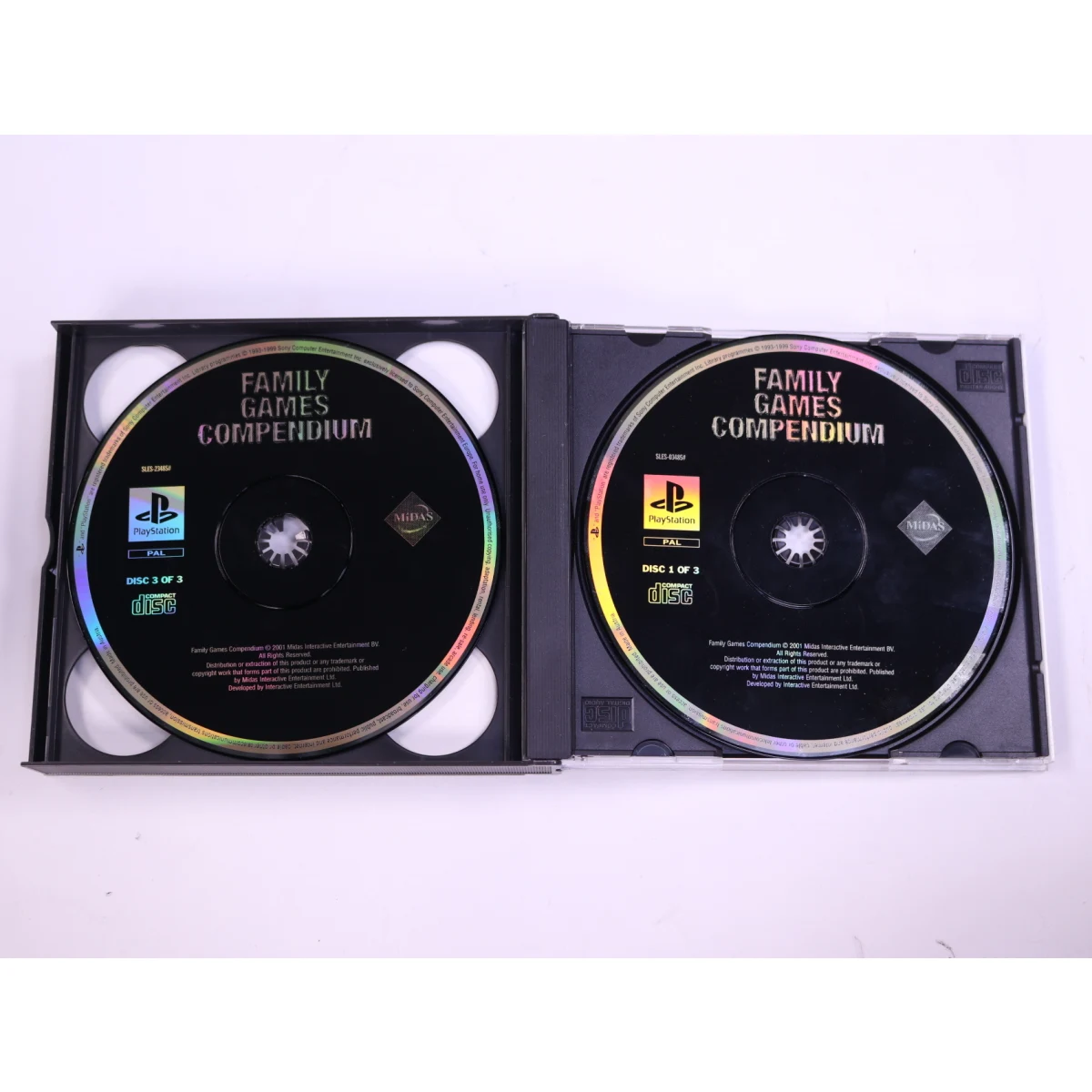 PlayStation 1 - Family Games Compendium - productfoto 4