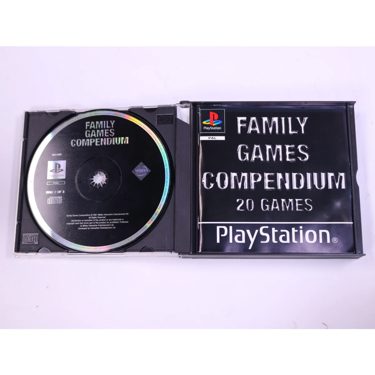 PlayStation 1 - Family Games Compendium - productfoto 3
