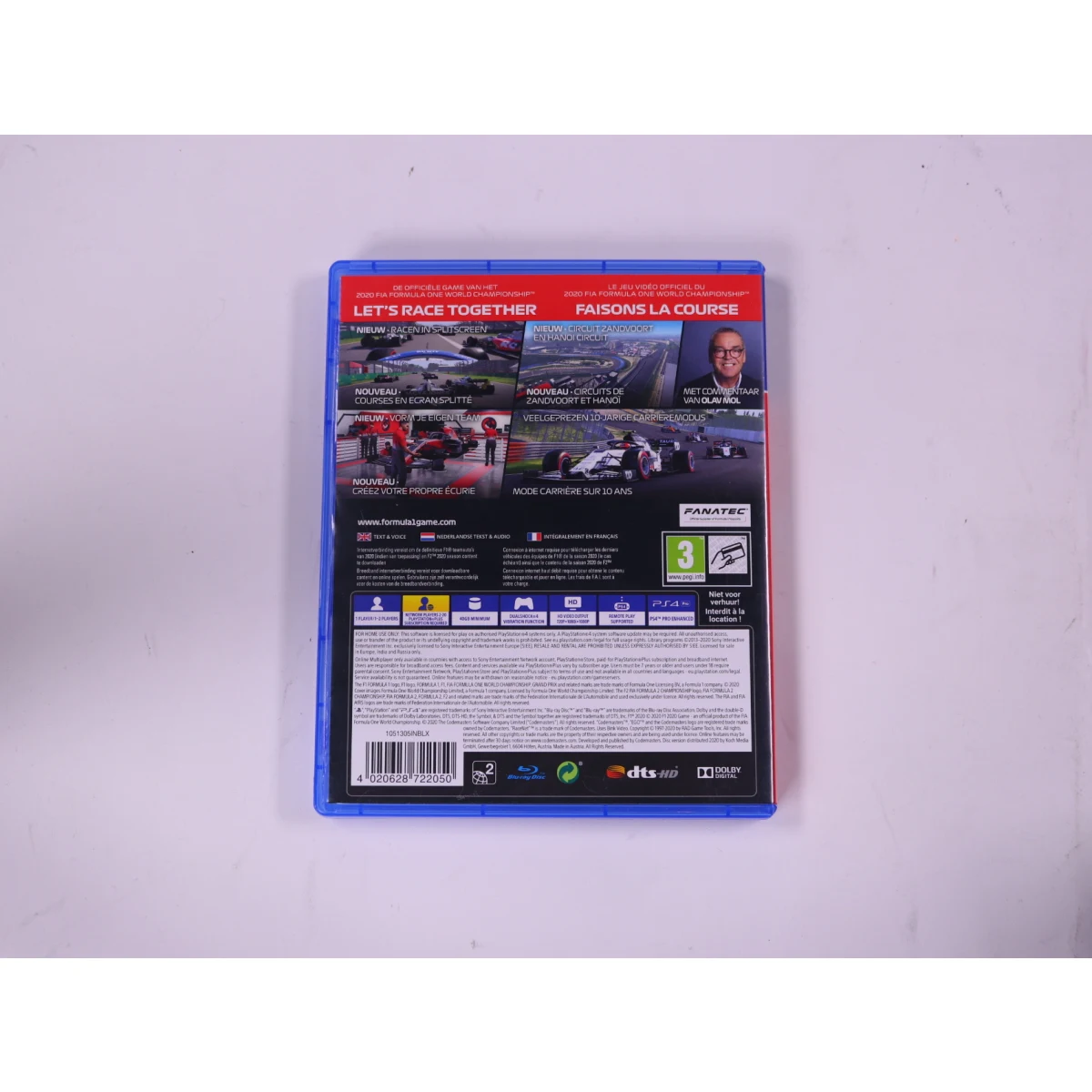 PlayStation 4 - F1 2020 [Gebruikt] - Gebruikt - productfoto 2