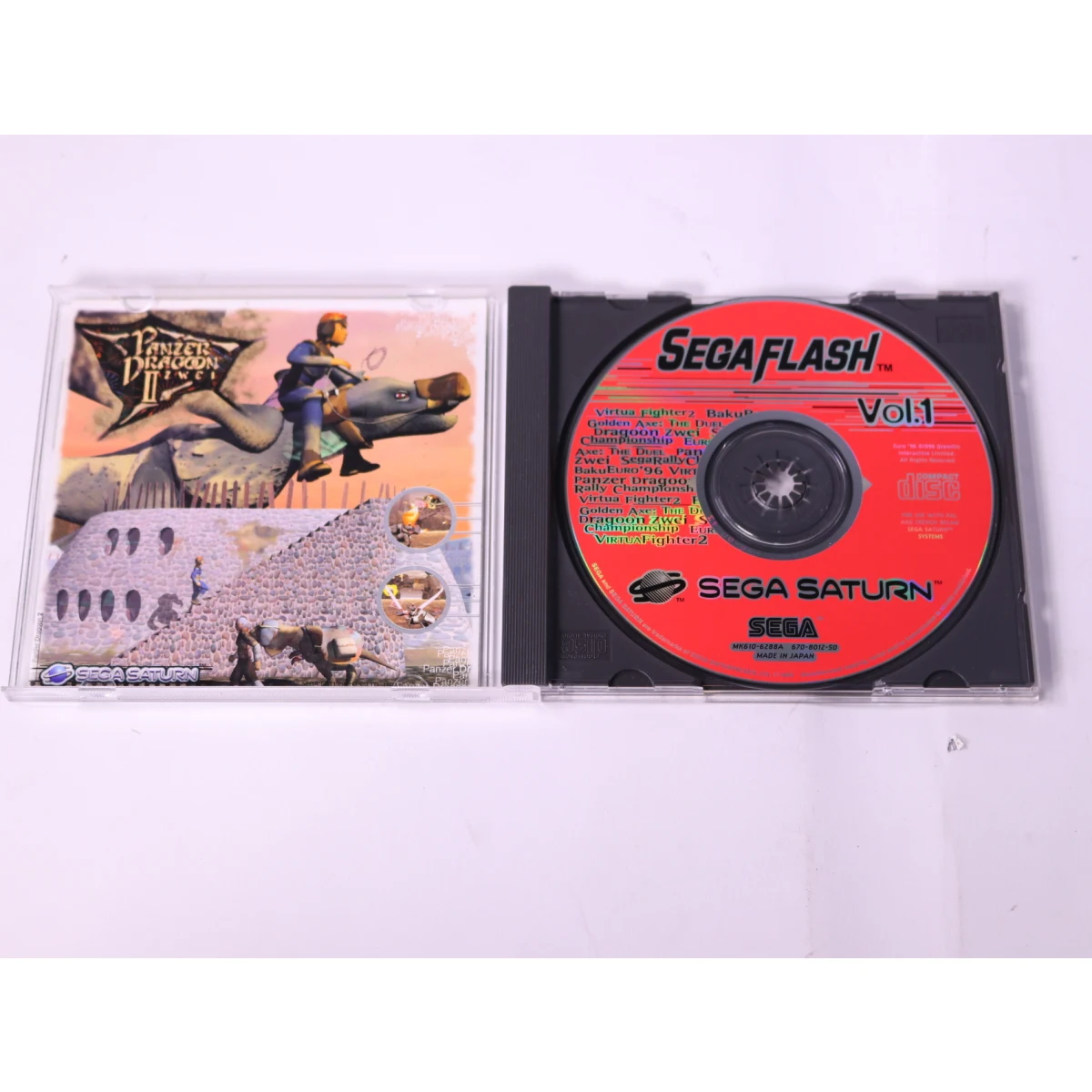 SEGA Saturn - Sega Flash Vol 1 - productfoto 2