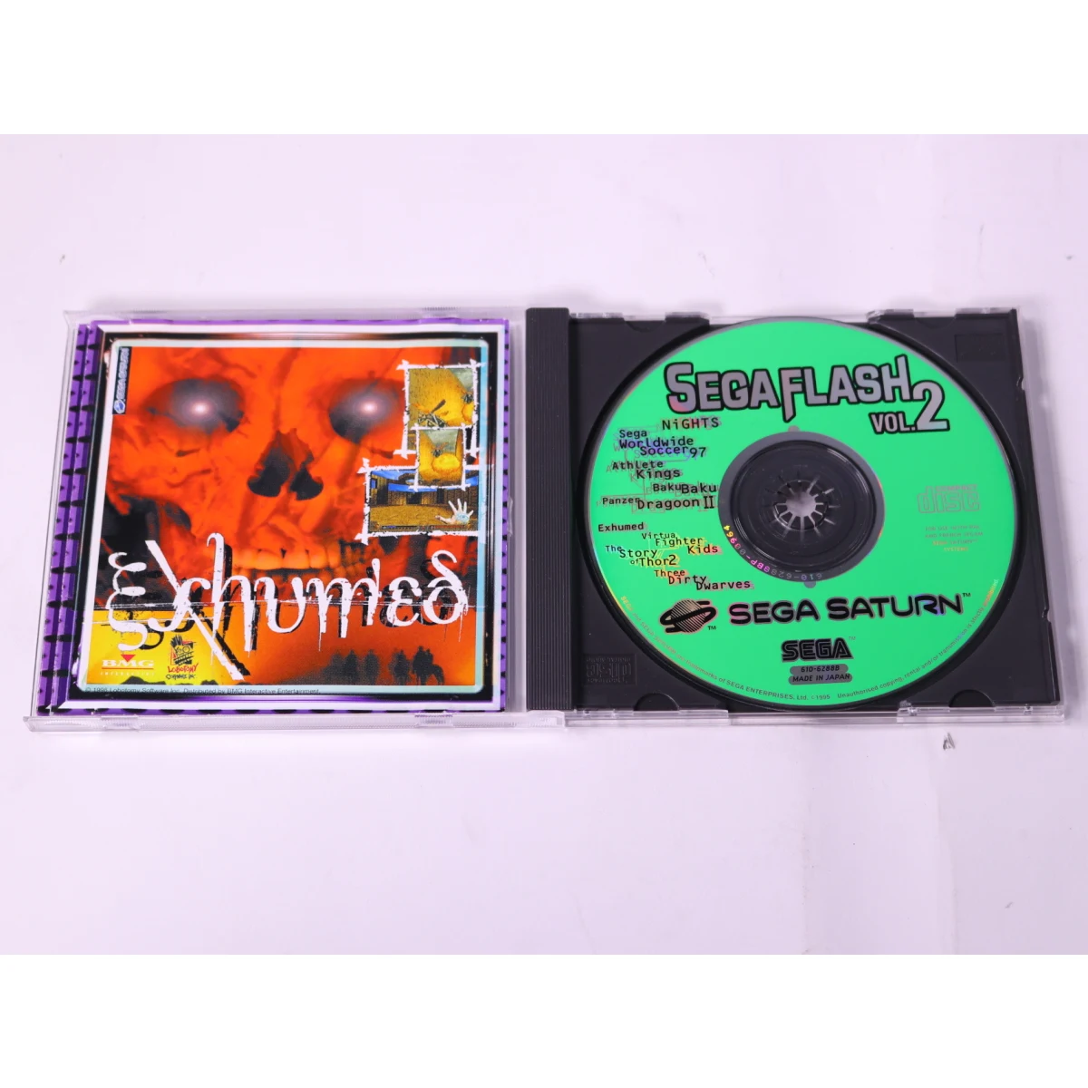 SEGA Saturn - Sega Flash Vol 2 - productfoto 2