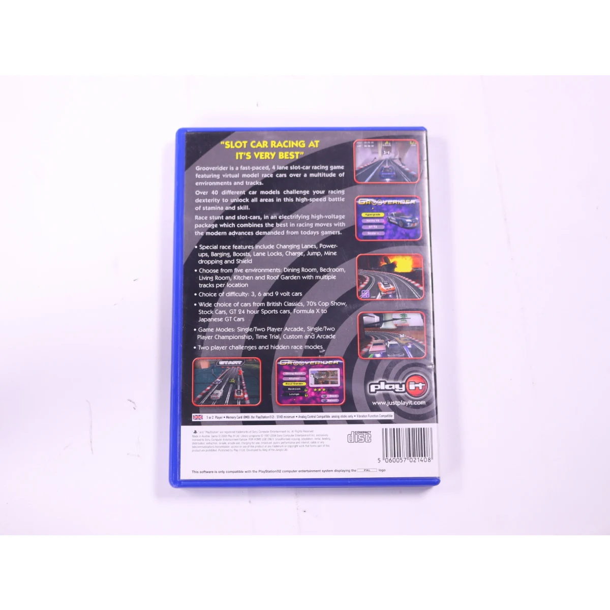 PlayStation 2 - Groove Rider: Slot Car Thunder - productfoto 2