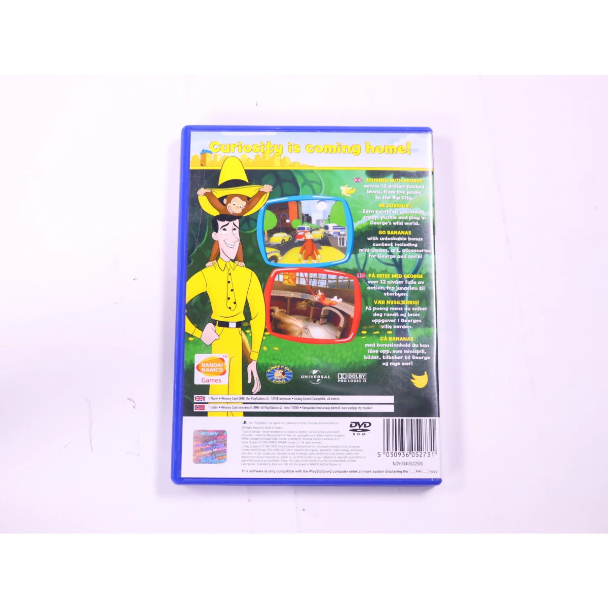 PlayStation 2 - Curious George [No Manual] - productfoto 2