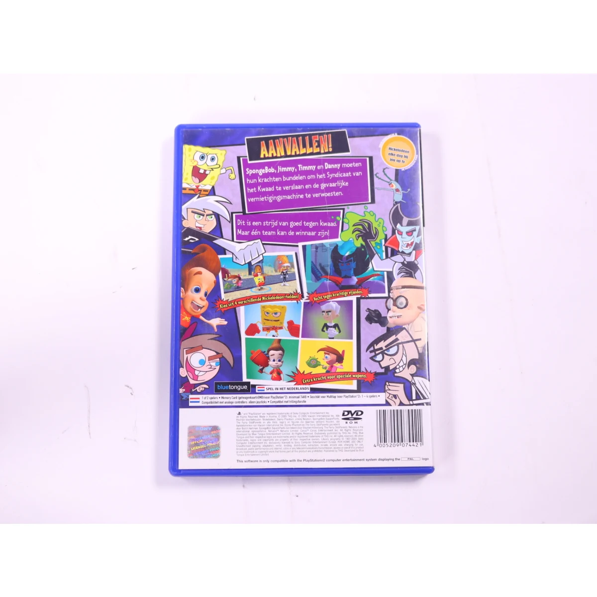 PlayStation 2 - Spongebob Squarepants en zijn Vrienden: Samen Staan ze Sterk - productfoto 2