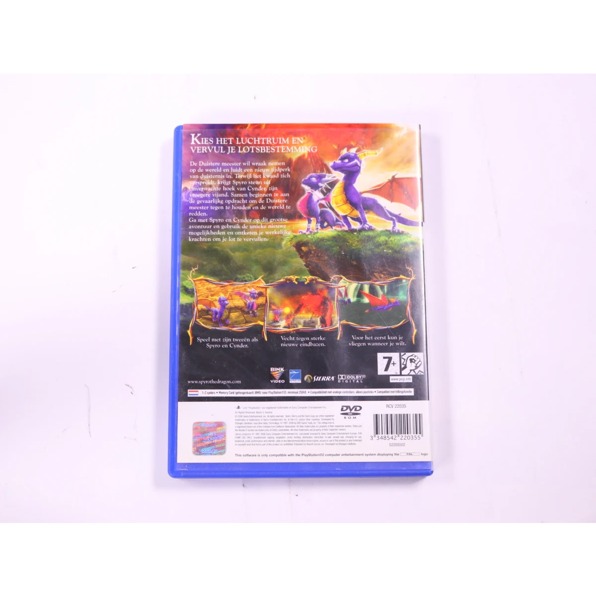 PlayStation 2 - The Legend of Spyro: Dawn of the Dragon - productfoto 2