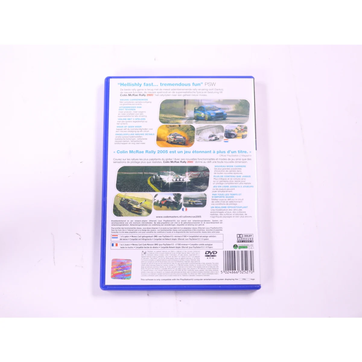 PlayStation 2 - Colin McRae Rally 2005 - Codemasters - productfoto 2