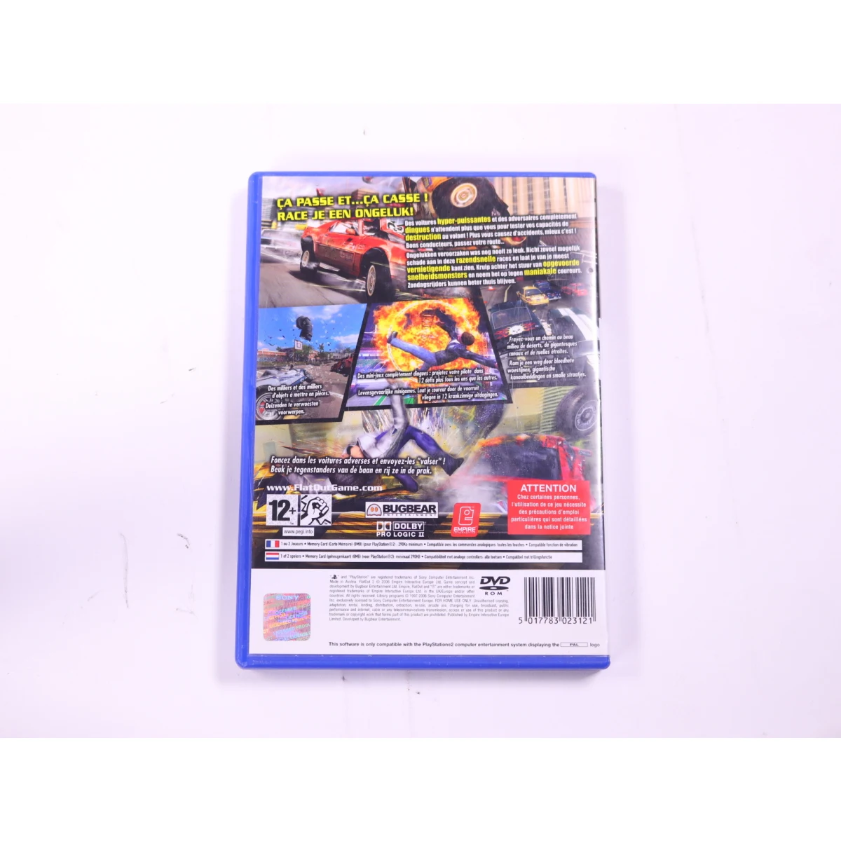 PlayStation 2 - FlatOut 2 - productfoto 2