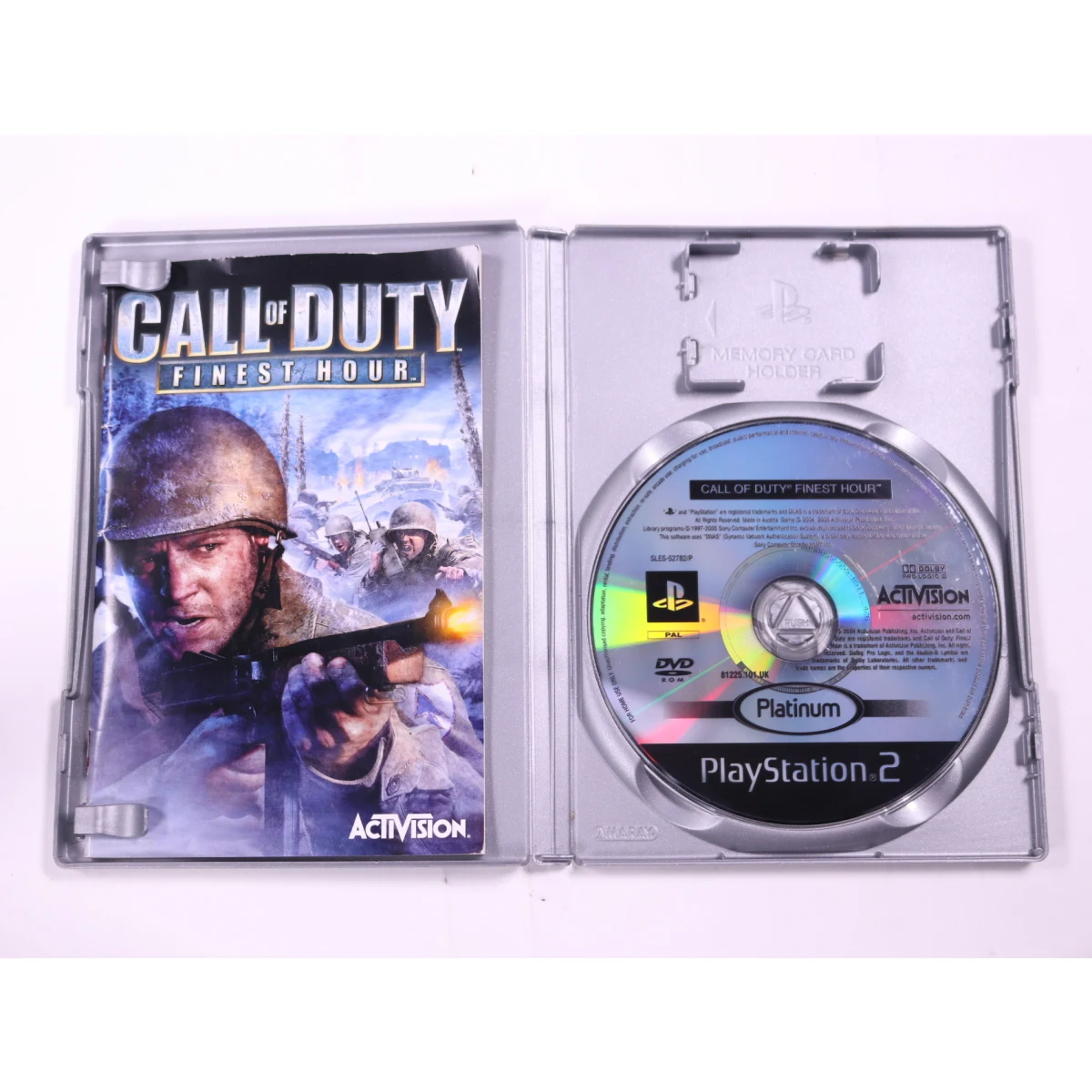 PlayStation 2 - Call of Duty: Finest Hour [Platinum Hits] - productfoto 3
