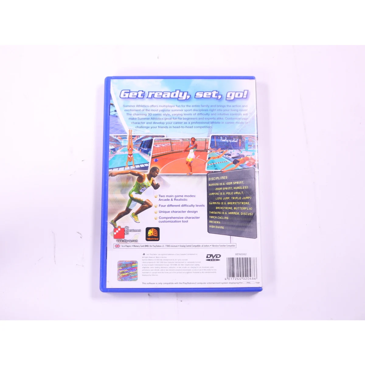 PlayStation 2 - Summer Athletics - productfoto 2