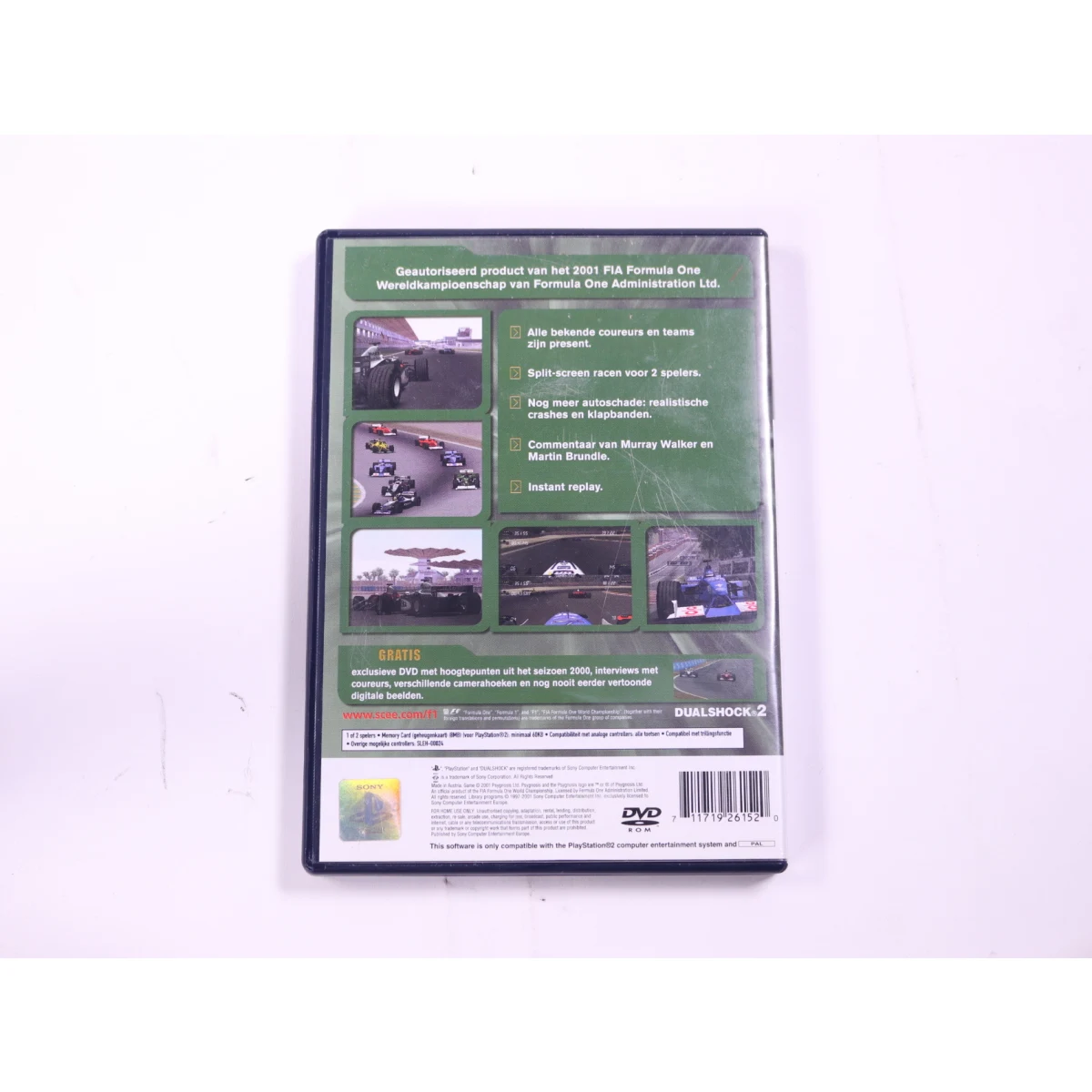 PlayStation 2 - Formula One 2001 - productfoto 2