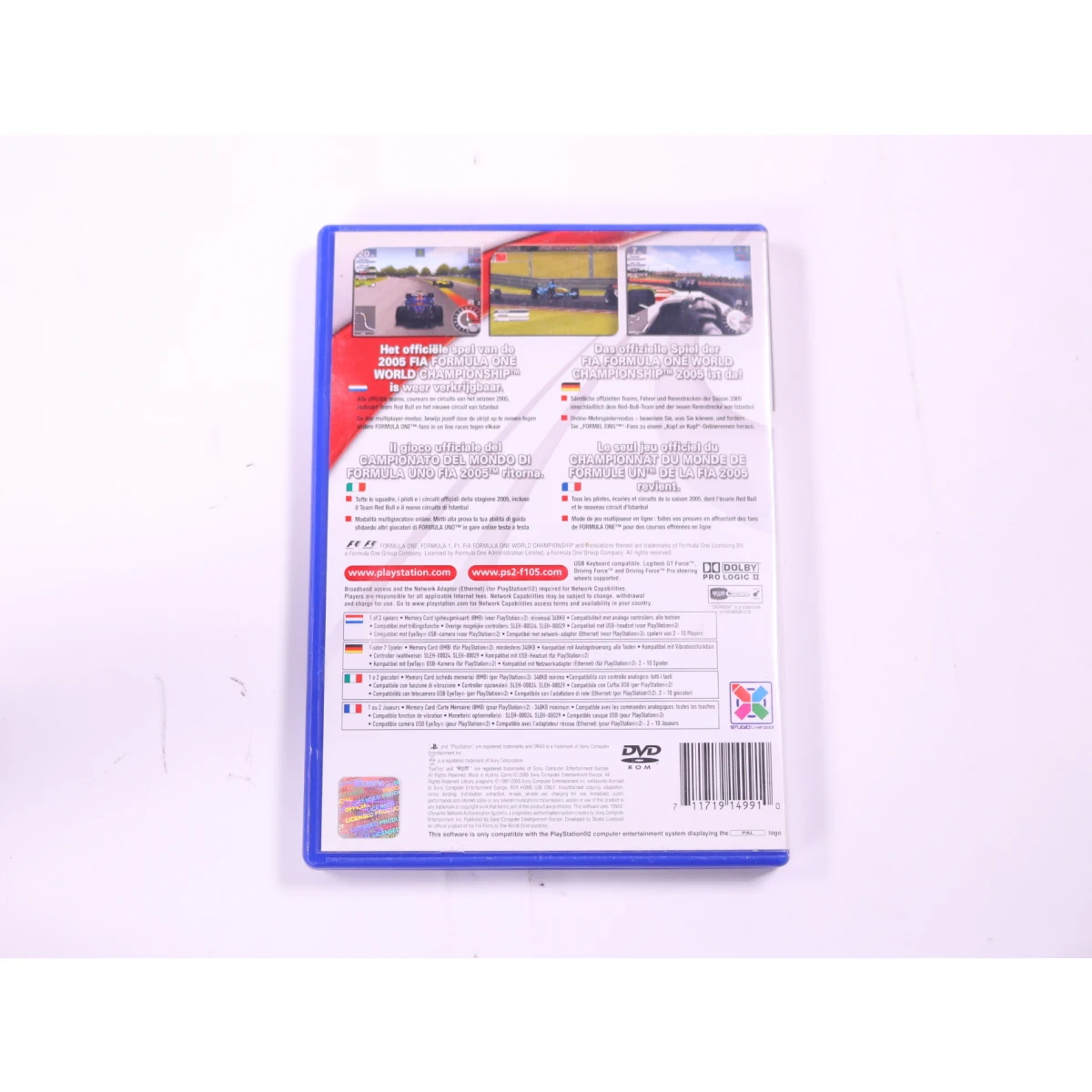 PlayStation 2 - F1 05 - productfoto 2