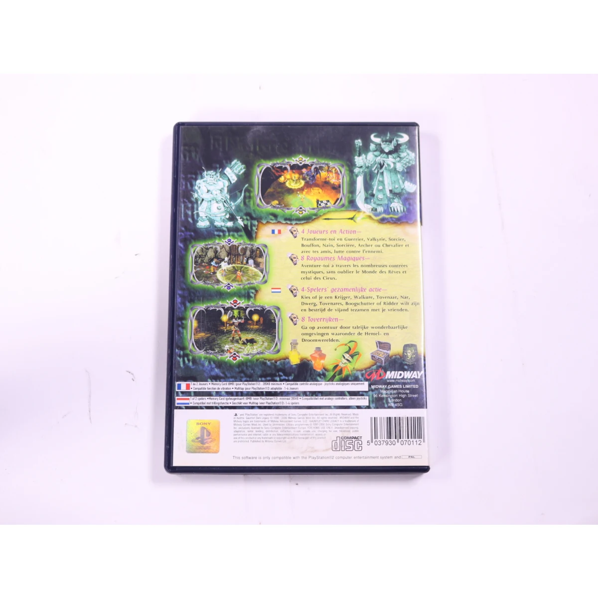 PlayStation 2 - Gauntlet Dark Legacy - Midway Games - productfoto 2