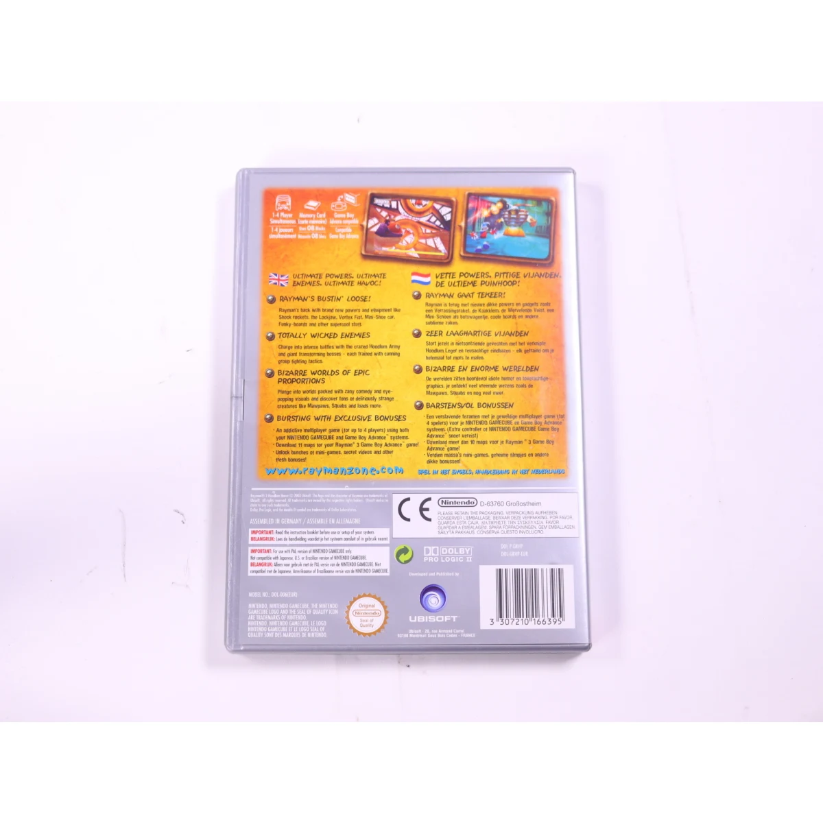 GameCube - Rayman 3: Hoodlum Havoc [Players Choise] - productfoto 2