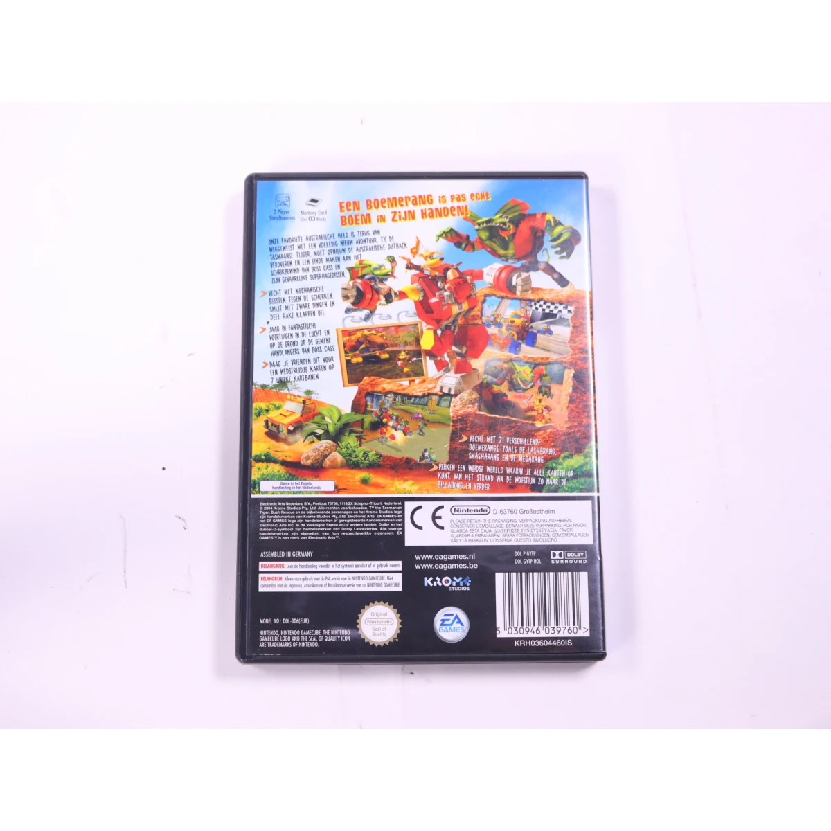 GameCube - Ty the Tasmanian Tiger 2: Bush Rescue - productfoto 2