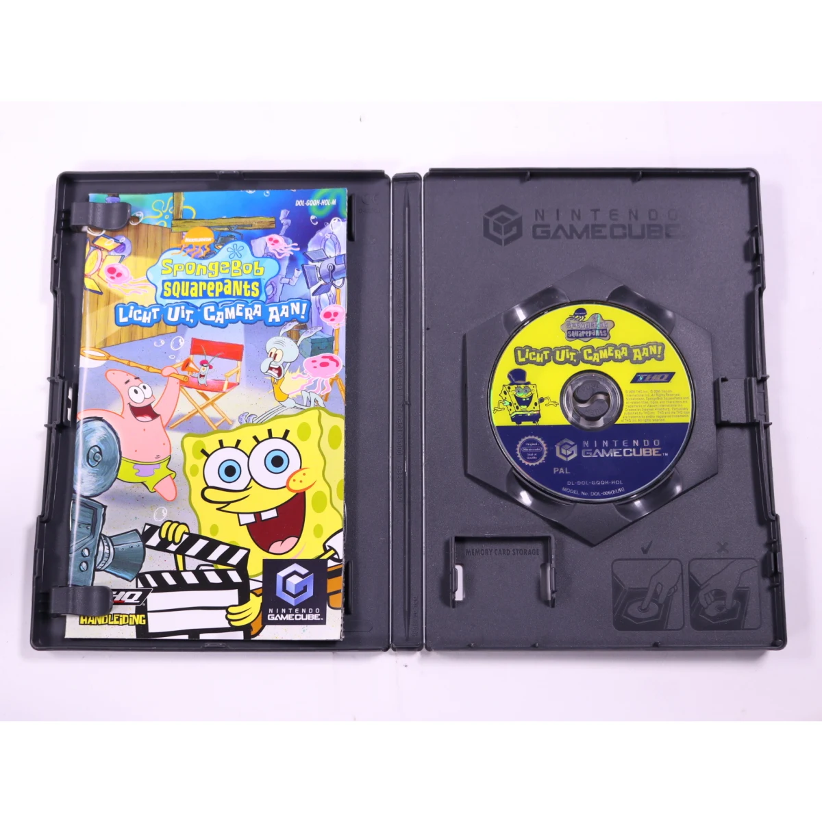 GameCube - SpongeBob SquarePants: Lights, Camera, Pants! - productfoto 3